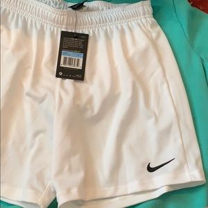Brand new Nike dry fit soccer shorts.